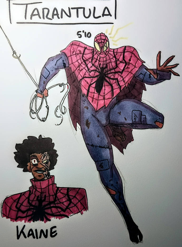 Tarantula (Kaine) Redesign by Oni18064 on DeviantArt