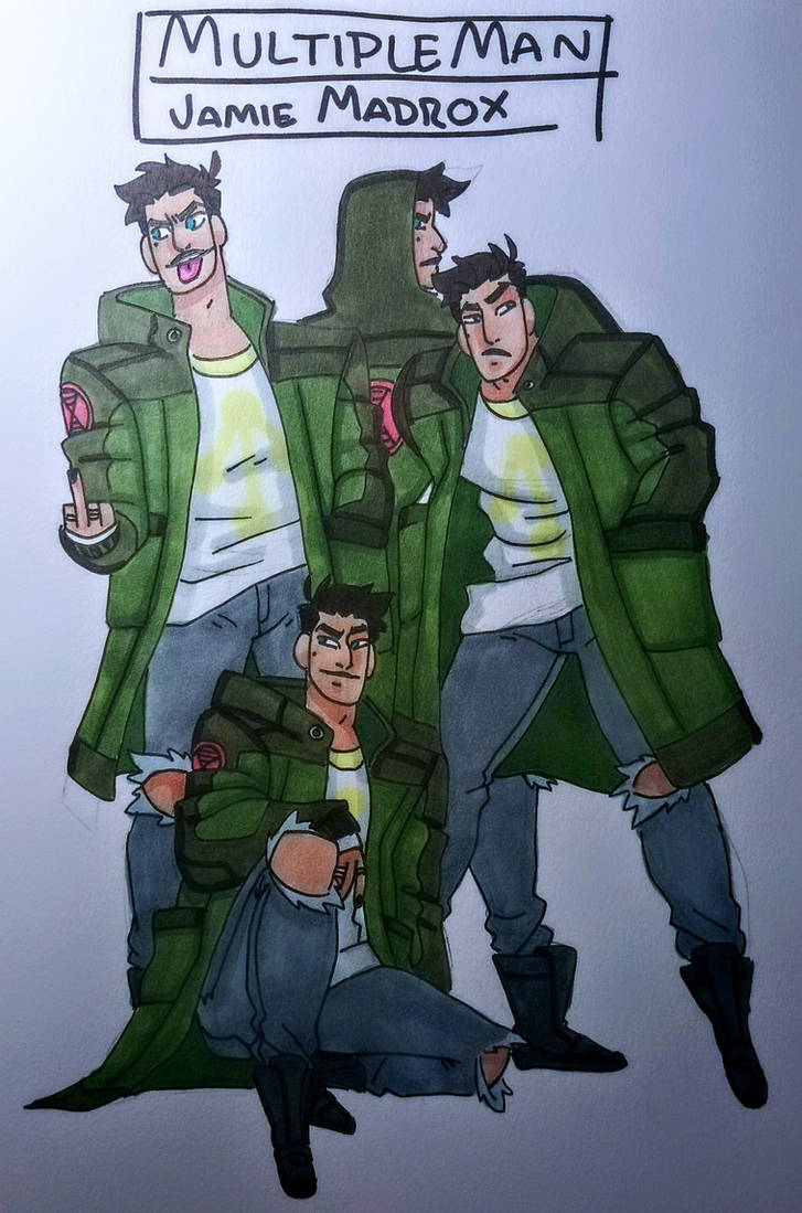Multiple man Redesign by Oni18064 on DeviantArt