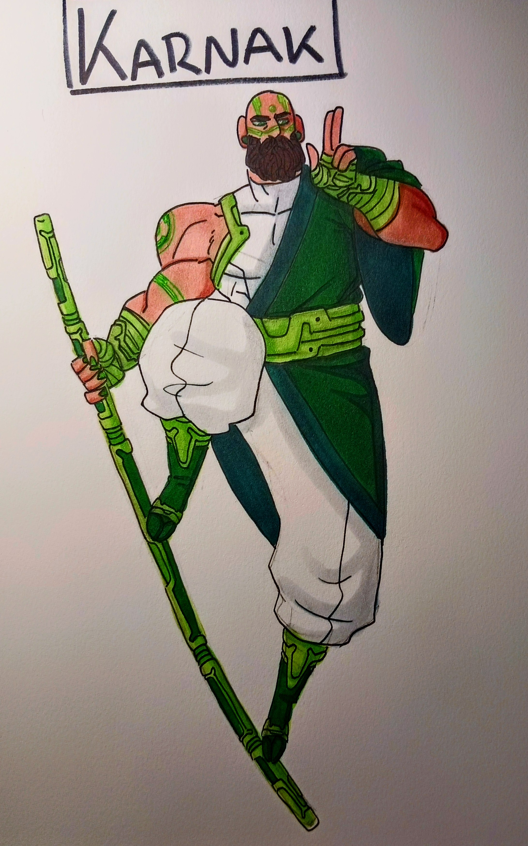 Karnak Redesign by Oni18064 on DeviantArt