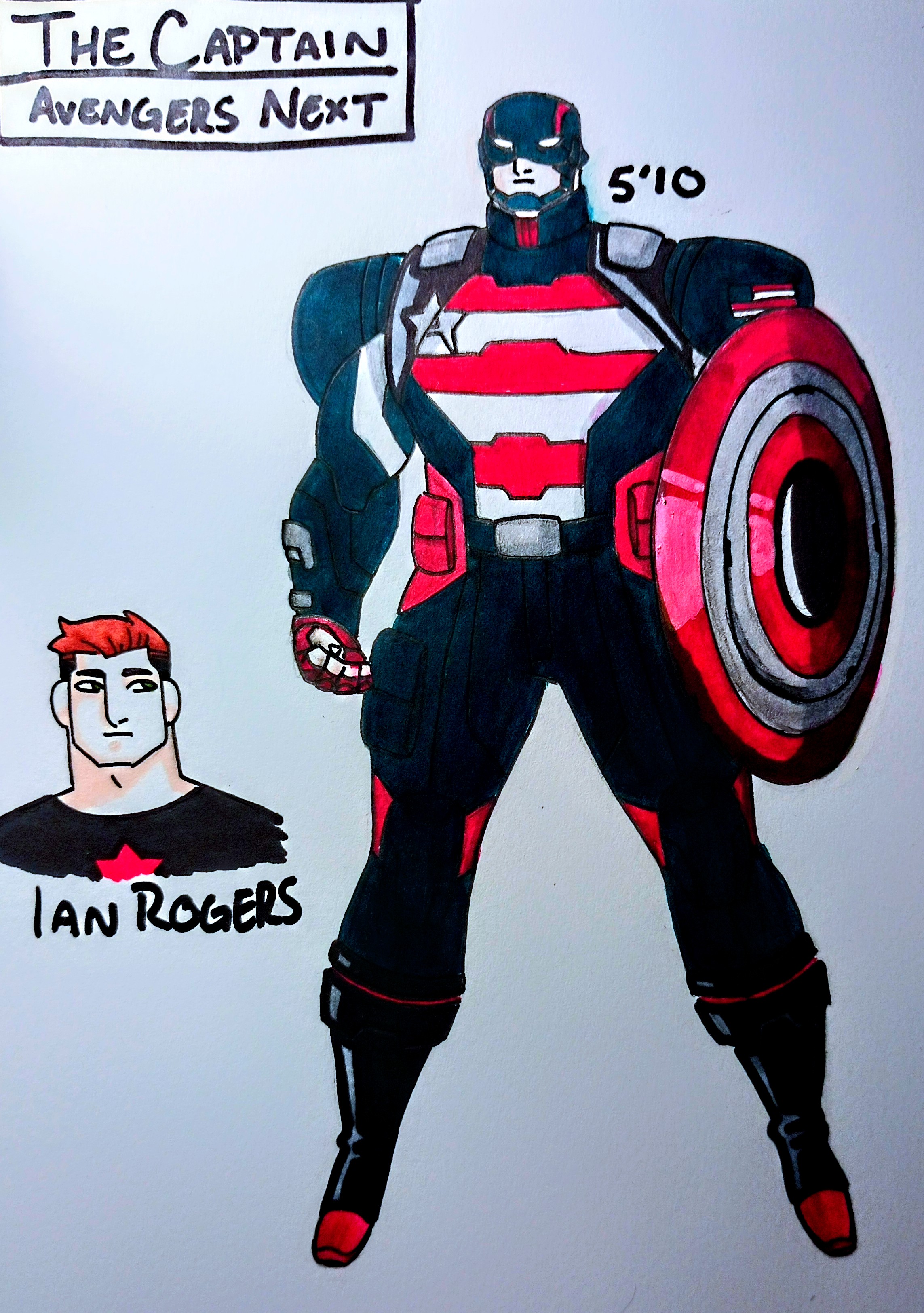 The Captain (NEXT) Redesign by Oni18064 on DeviantArt