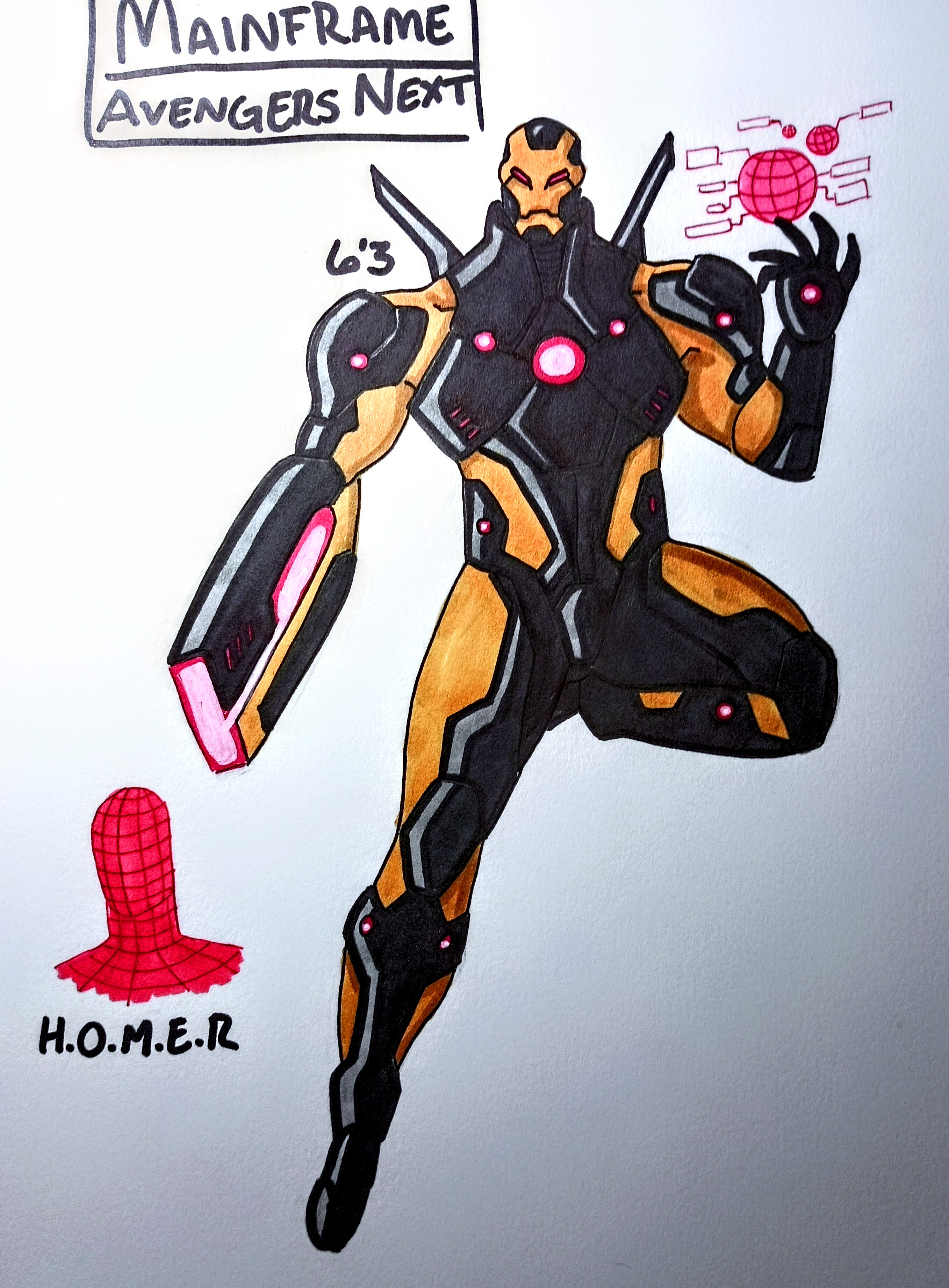 Mainframe (NEXT) Redesign by Oni18064 on DeviantArt