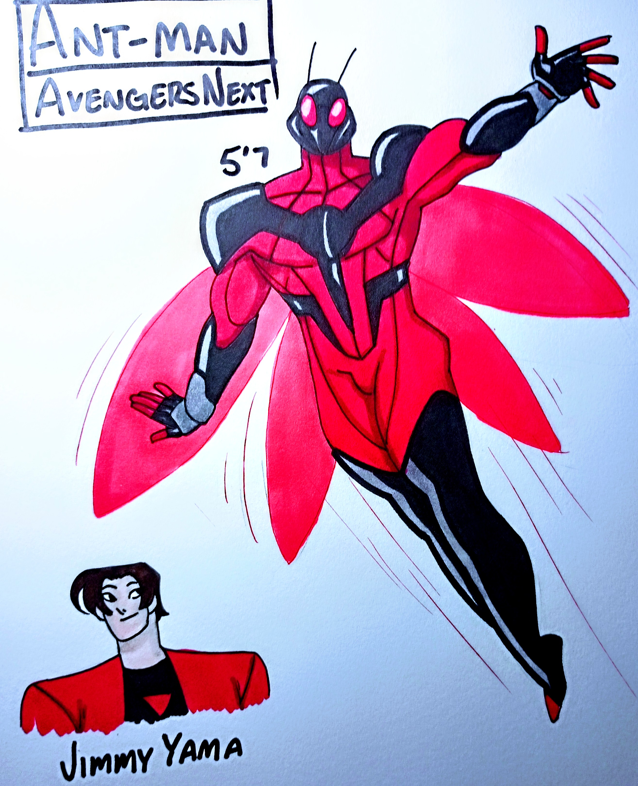 Ant Deviantart Ant-Man (NEXT) Redesign by Oni18064 on DeviantArt