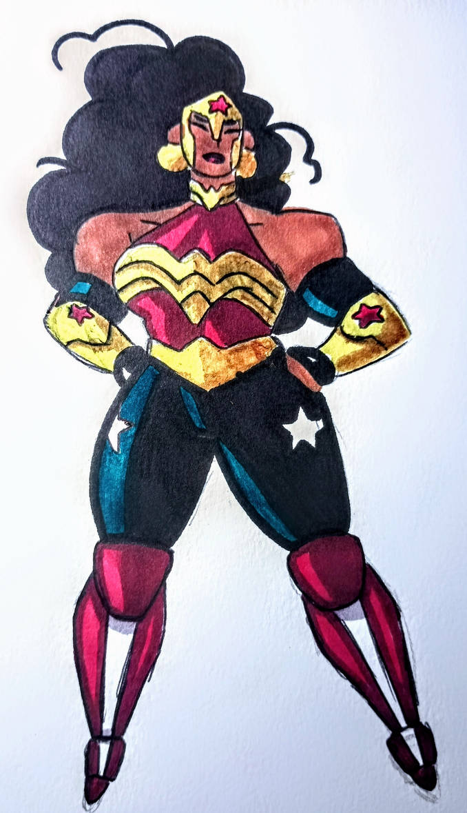 DC Doodles: Wonder Woman by Oni18064 on DeviantArt