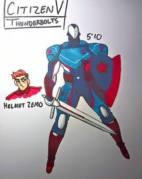 Citizen V (Thunderbolts) Redesign 