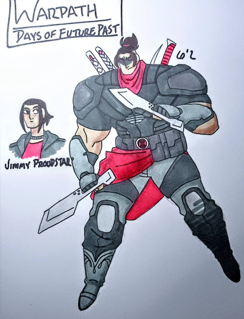 Warpath(DOFP) Redesign by Oni18064 on DeviantArt