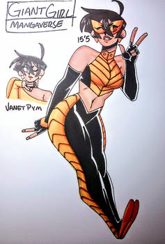 Giant Girl(Mangaverse) Redesign