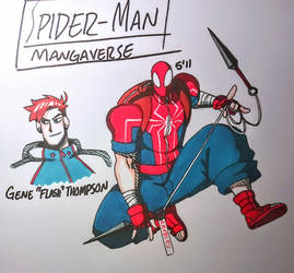 Spider-Man (Mangaverse) Redesign 