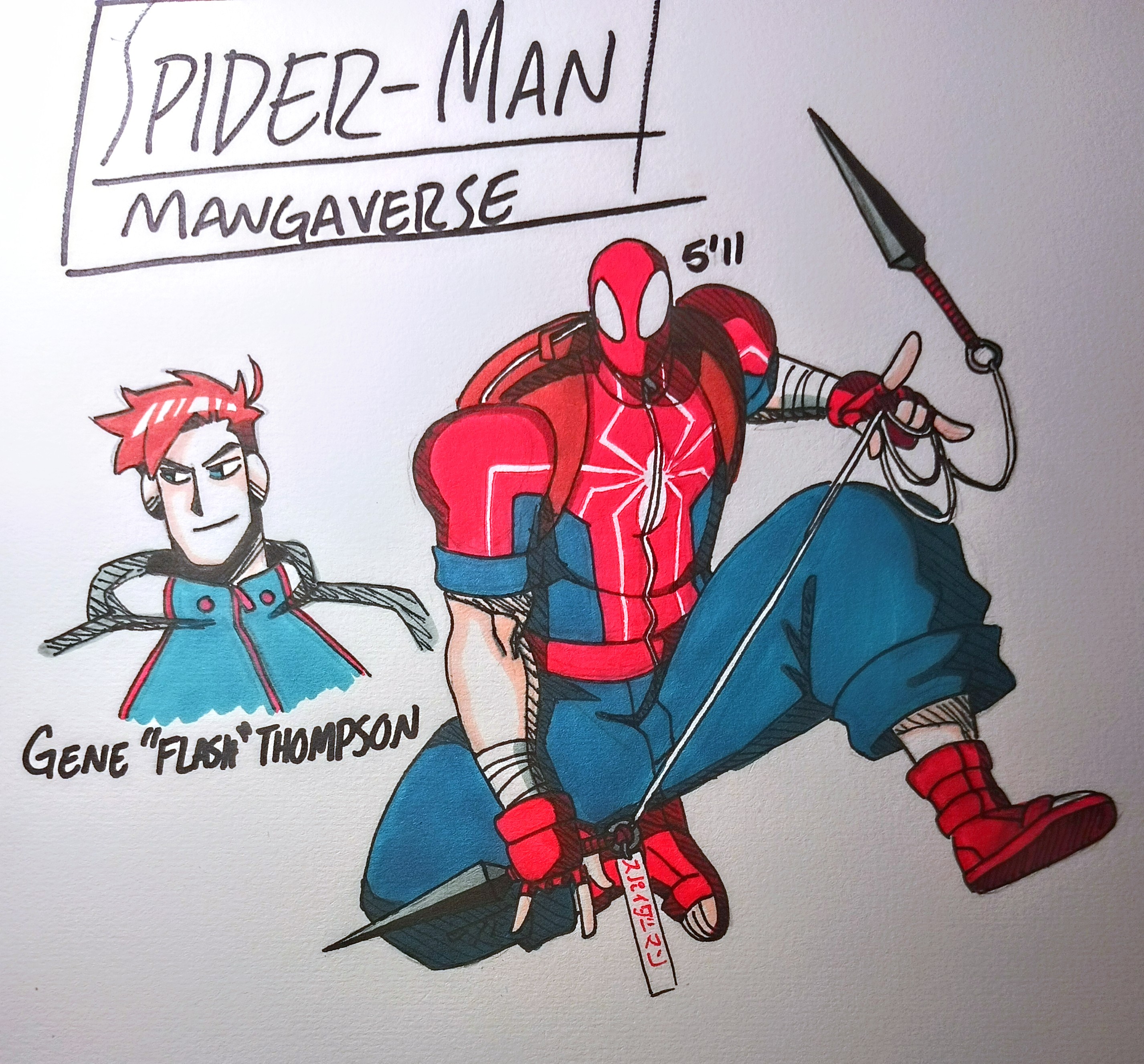 Spider-Man (Mangaverse) Redesign by Oni18064 on DeviantArt