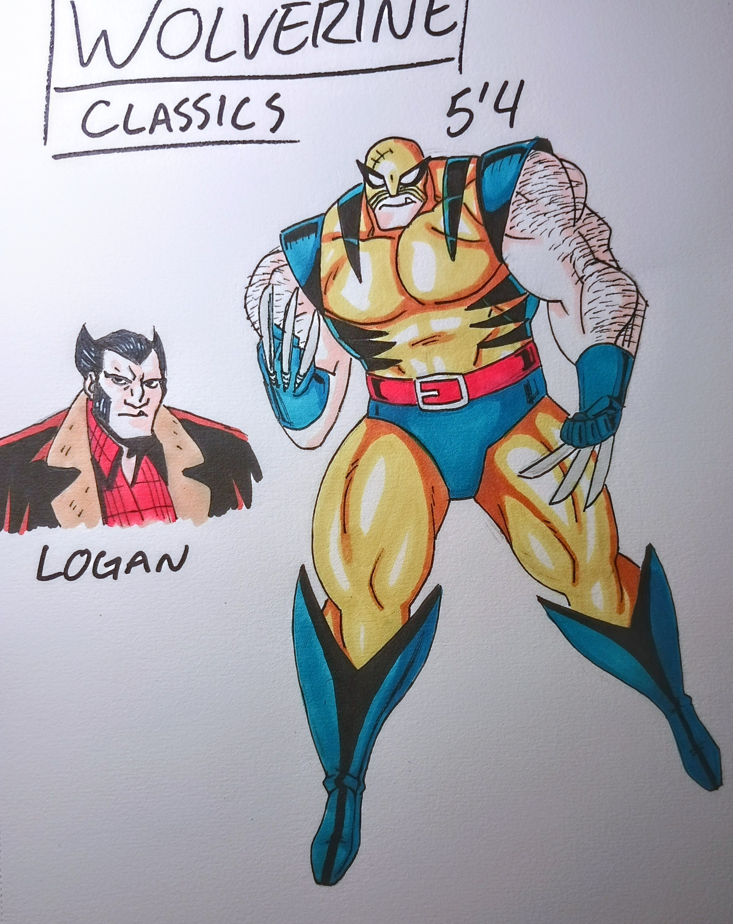 Wolverine (Classics) Redesign by Oni18064 on DeviantArt