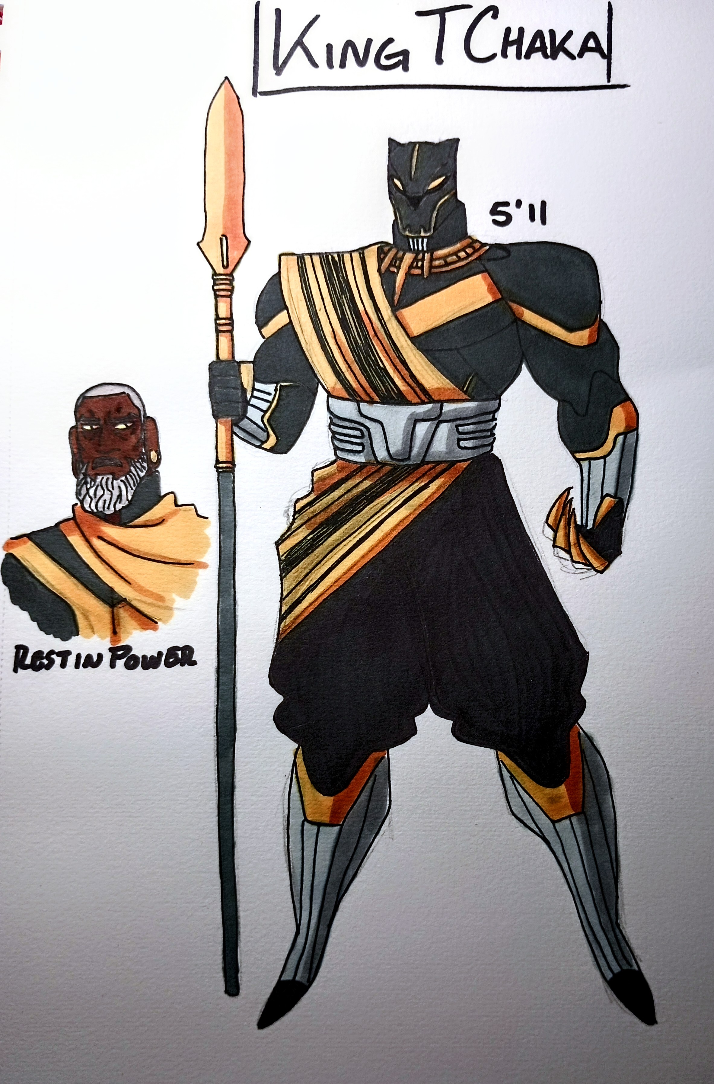 King T'Chaka Redesign by Oni18064 on DeviantArt