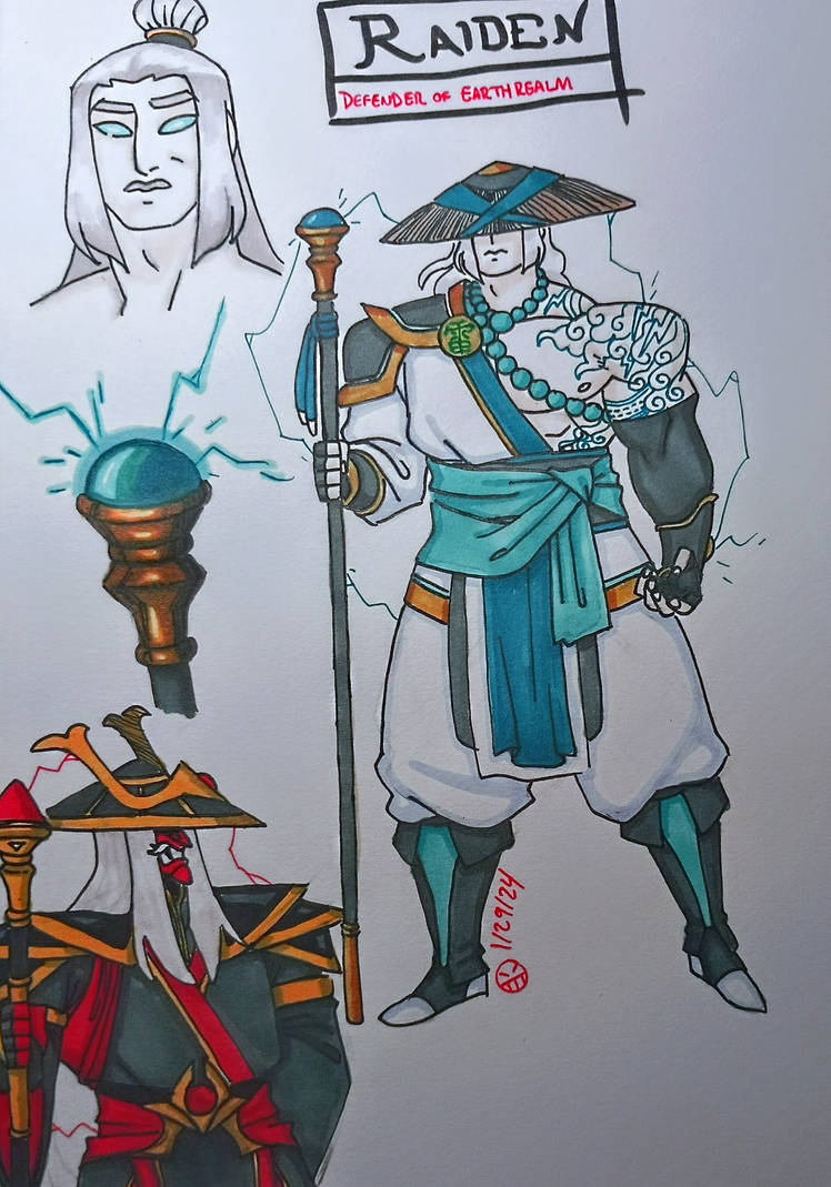 MK - Lord Raiden by Oni18064 on DeviantArt