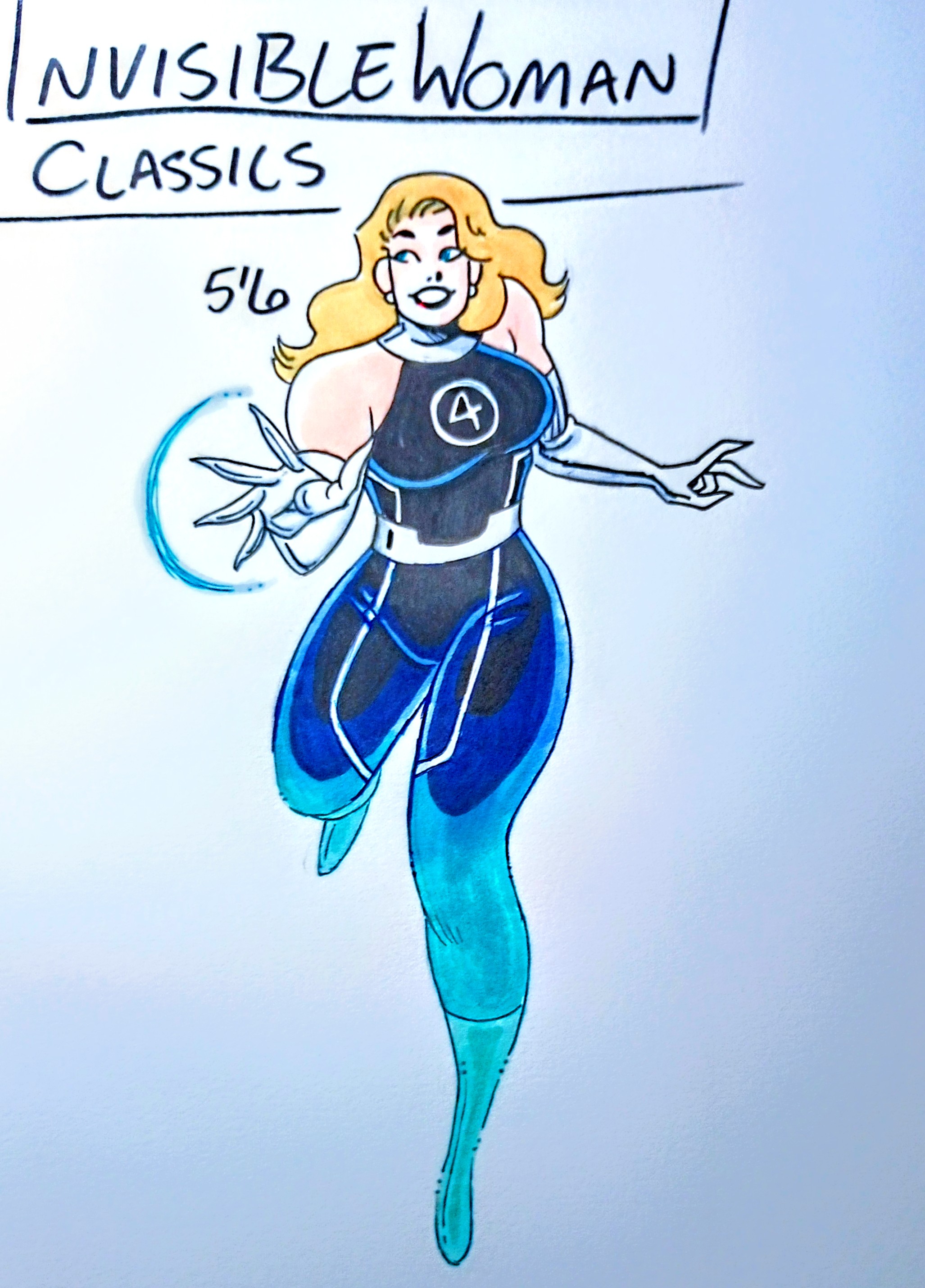 Invisible Woman (Classics) by Oni18064 on DeviantArt