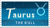 Taurus Stamp by mylastel