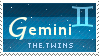 Gemini Stamp by mylastel