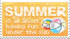 Summer Stamp by mylastel