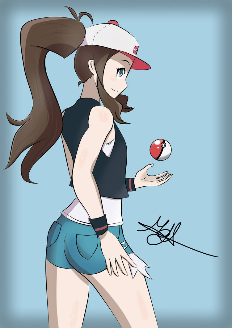 Pokemon - Hilda/Touko (HD Anime Render) by HankstermanArt on DeviantArt