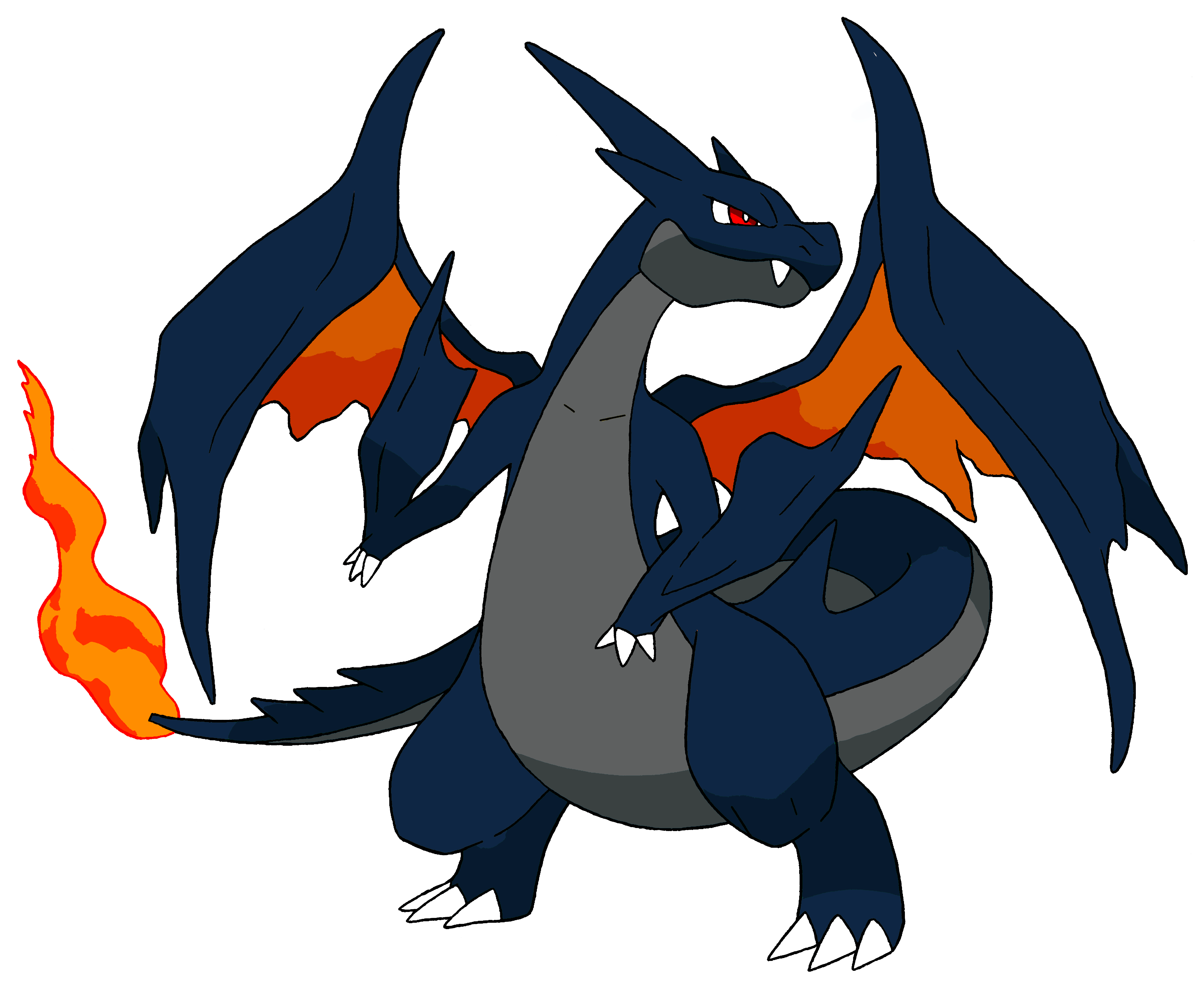 MS Paint: Mega Charizard X and Y by Poke-Sonic-ZillaSaur on DeviantArt