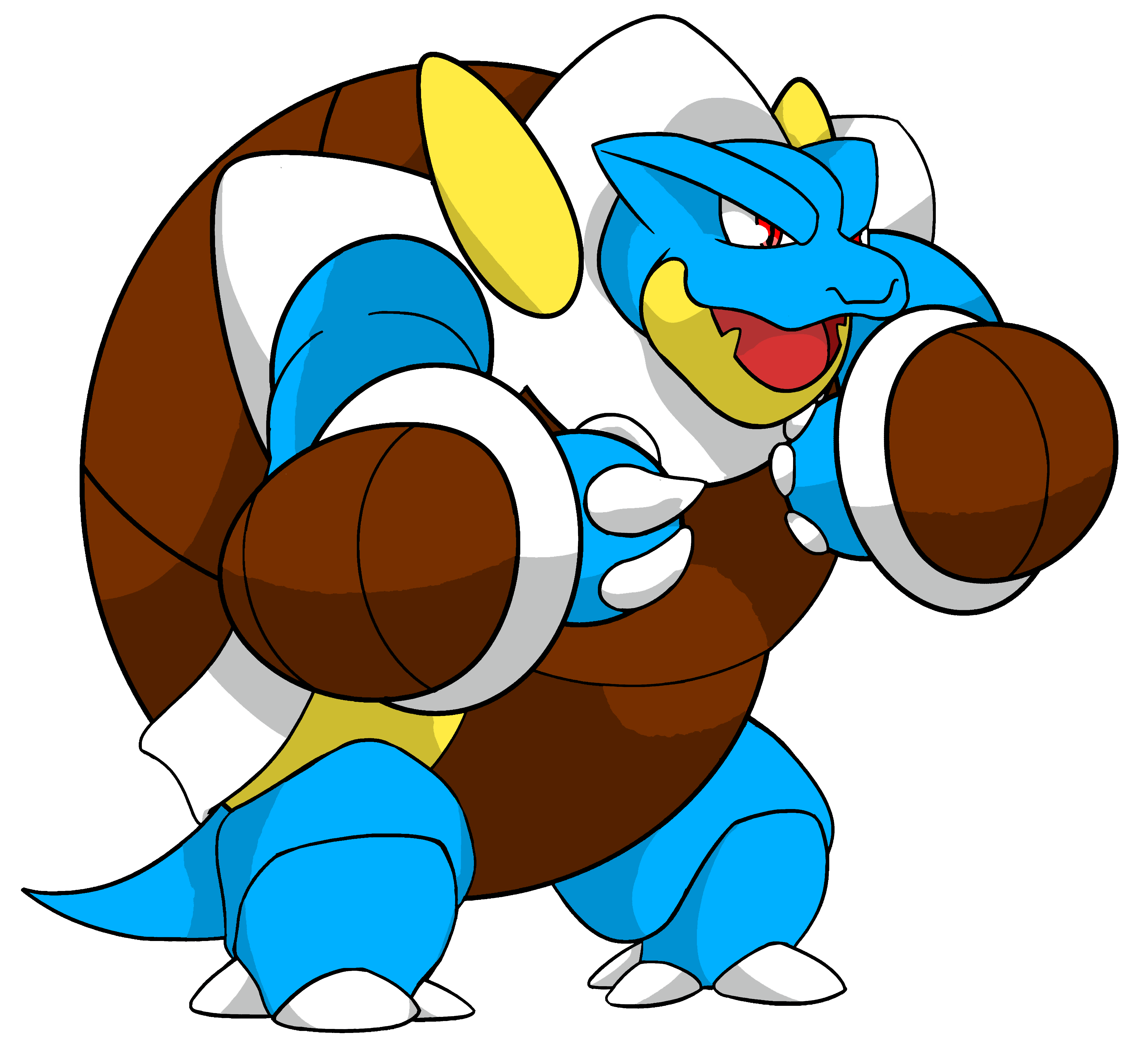 How To Draw Mega Blastoise