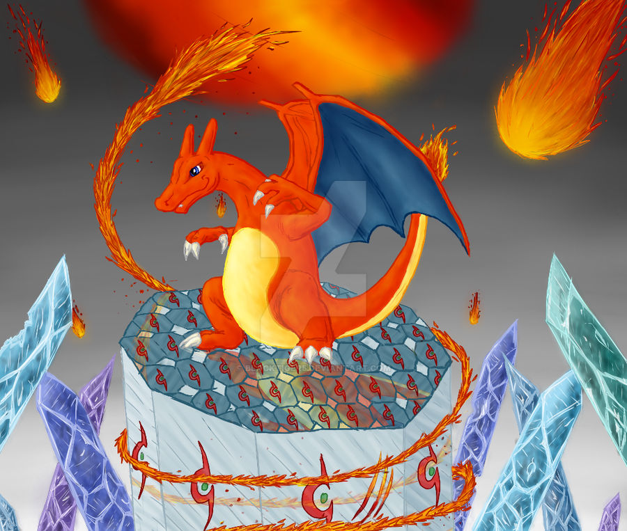 Firework Reverse Charizard Fire Lord Charizard by Blacktiger5 on DeviantArt