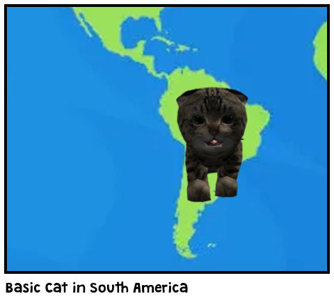 Basic Cat in South America by WarCatII on DeviantArt