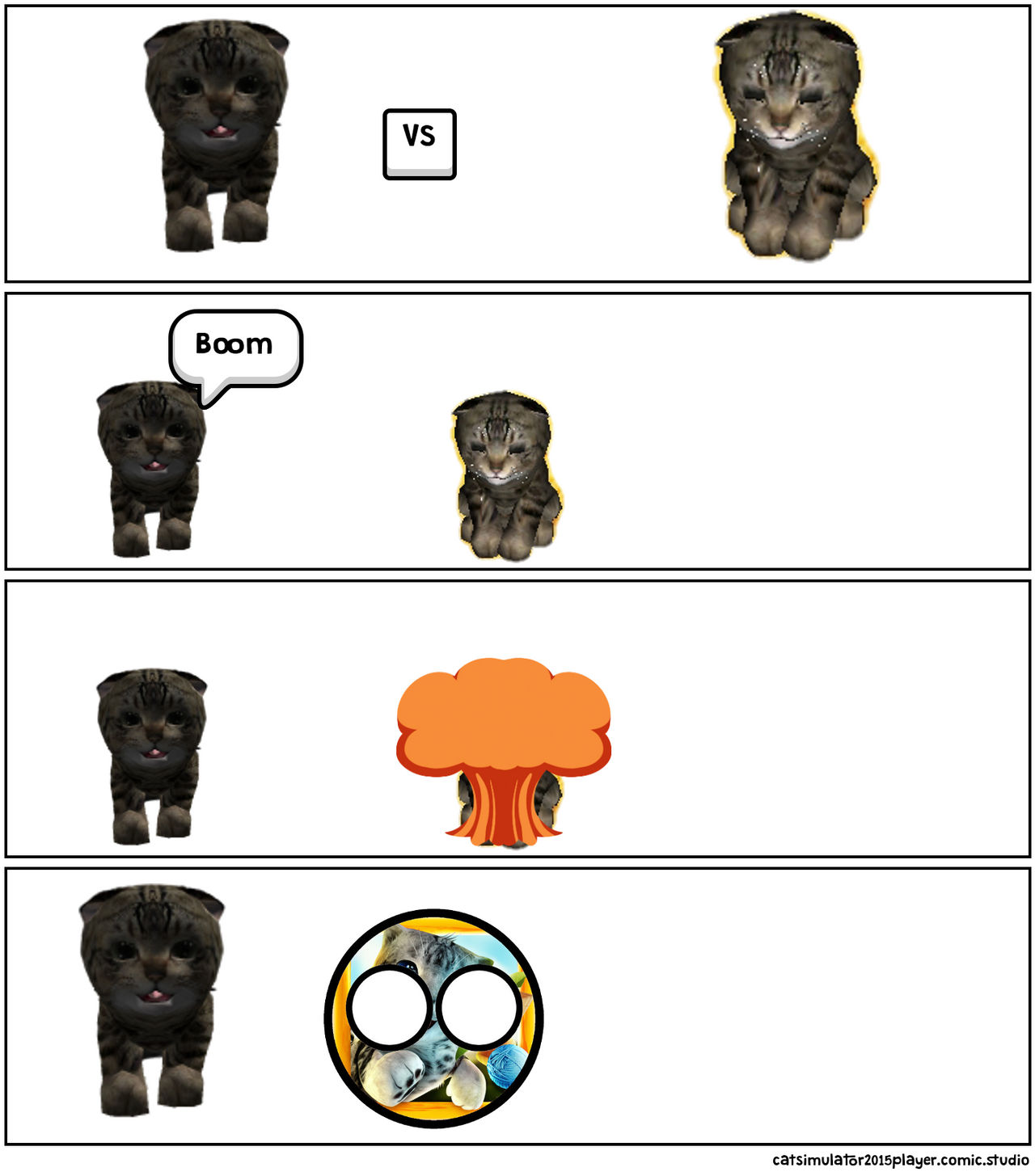 Basic Cat 1 vs Basic Cat 2 Winner For Basic Cat 2 by WarCatII on DeviantArt