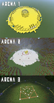 Hunger games Arenas