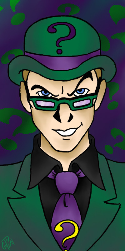 The Riddler Pointing The Riddler by DarthGuyford on DeviantArt