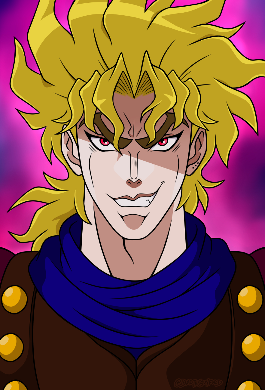 Dio Brando commission by phil-cho on DeviantArt