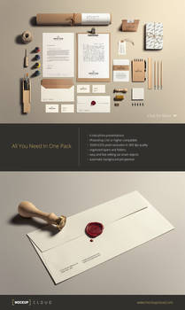 Art   Craft / Stationery Mock Up