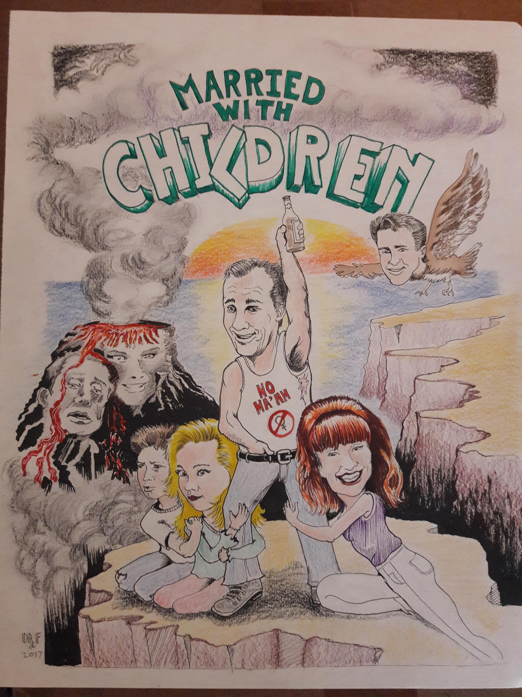 Married With Children National Lampoon mashup