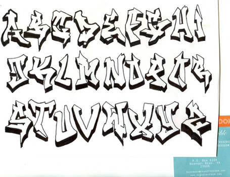 Graffiti Alphabet