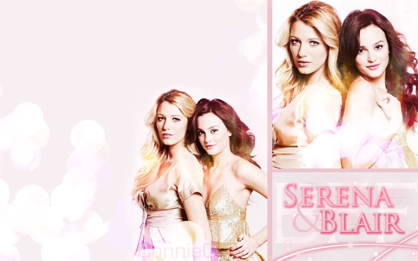 Serena and Blair Wallpaper