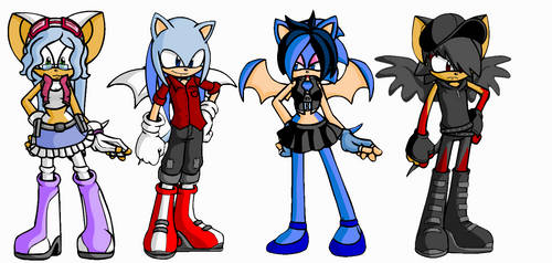 Sonic and Rouge children on ClubSonouge - DeviantArt