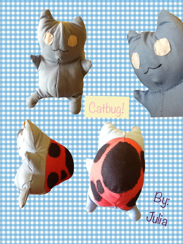 Catbug plush by JuliaDash on DeviantArt