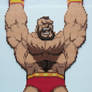 Zangief CVS2 Perler Bead