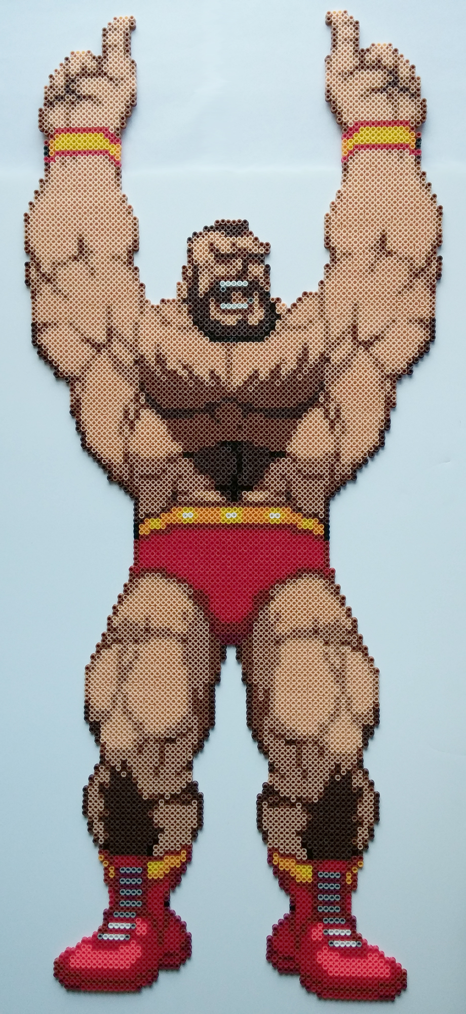 Zangief CVS2 Perler Bead