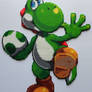 Yoshi Smash Bros Perler Bead