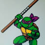 Donatello Turtles in Time Perler Bead