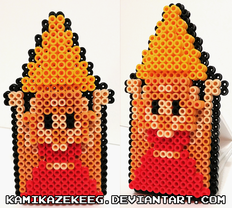 3D NES Zelda Perler Beads by kamikazekeeg on DeviantArt