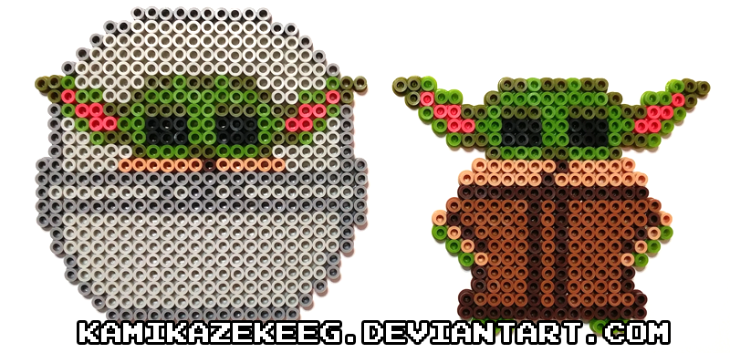 Baby yoda hama online beads