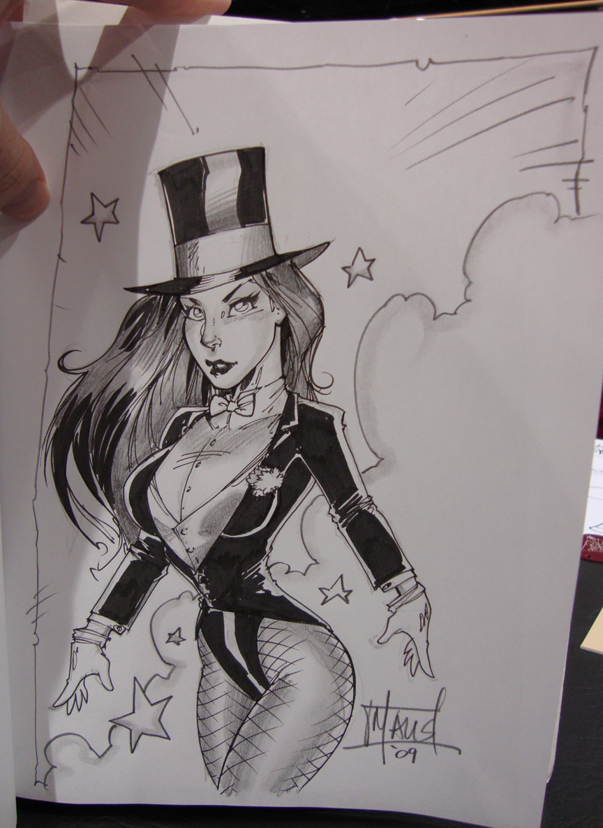 SDCC 2009 Zatanna by Maus