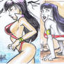 Vampirella sketchcard4 by Maus