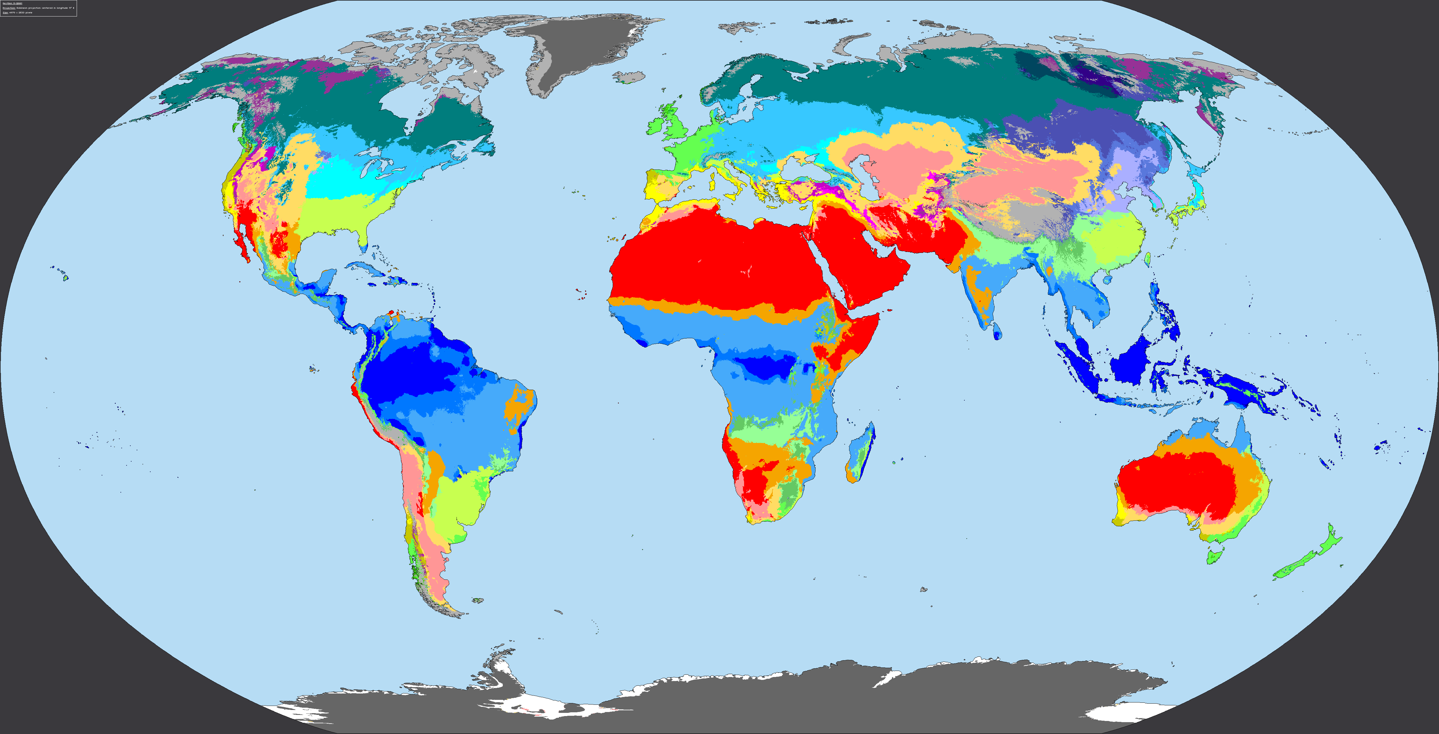 Climate Map Deviantart R-QBAM - Koeppen-Geiger Climate (1980-2016) by Spinovenator on DeviantArt
