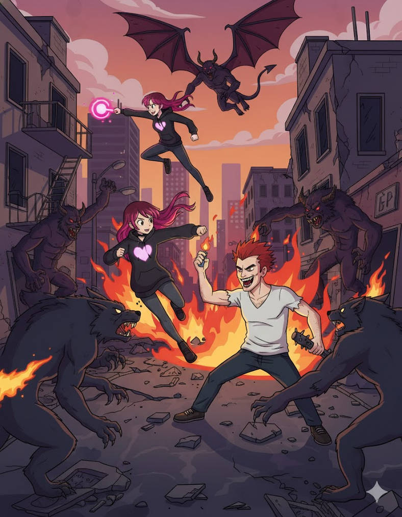 Apocalypse Fight Demonic Apocalypse fight by BigTrevorPhilips69 on DeviantArt