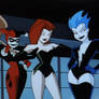 Harley, poison ivy and  livewire