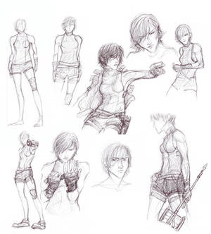 Kloi Sketches by Sev'n Aki Roux