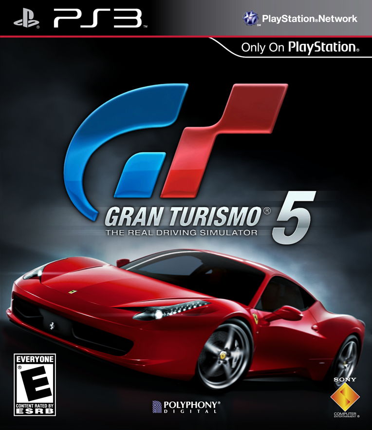 Gran Turismo 5 PlayStation 3 Box Art Cover by XboxFan23