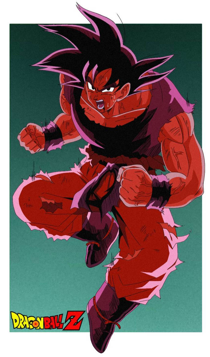 Goku kaioken x20 by angelVF21 on DeviantArt