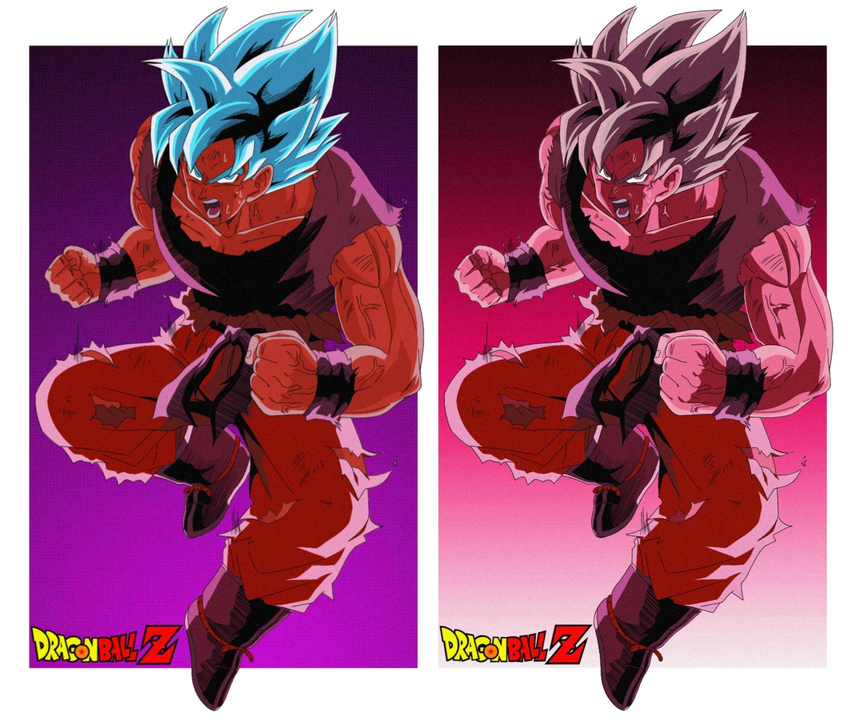 Goku Super Saiyajin Blue Kaioken by Arbiter720 on DeviantArt