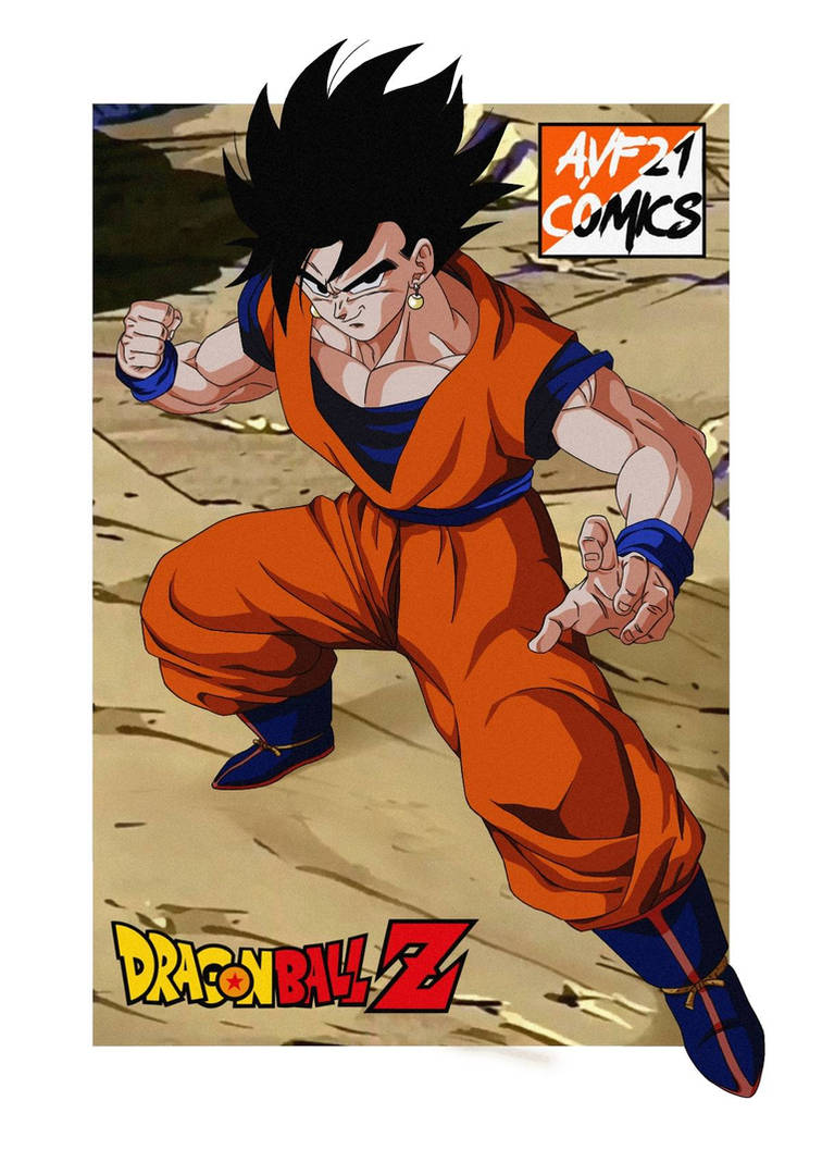 Potara Fusing Fusion potara de Gohan y goku (kakarotto) = gotto by angelVF21 on ...